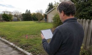 Finding property line - ALTA SURVEY Kentucky Homeowner using a property map while trying to find my property line in a Kentucky residential yard